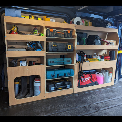 Vauxhall vivaro van racking - vauxhall,