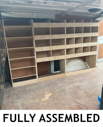 Vauxhall vivaro van shelving - van,