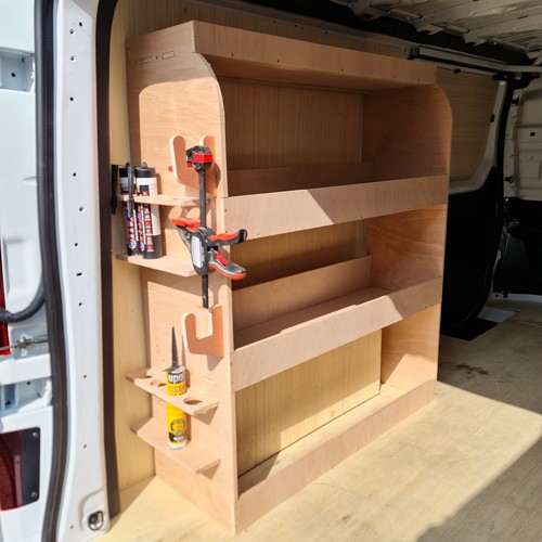 Vauxhall vivaro van racking - van,