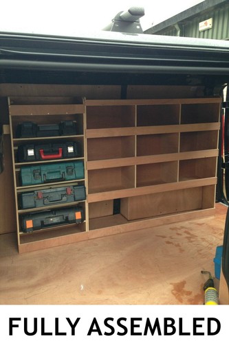 Vauxhall vivaro van shelving - vivaro,