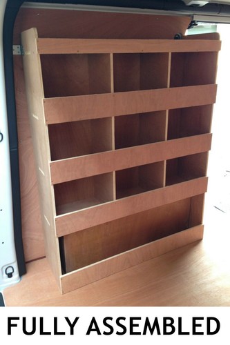 Vauxhall vivaro van shelving - van,