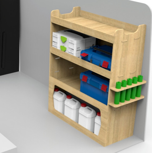 Vivaro racking shelving fits - shelving,